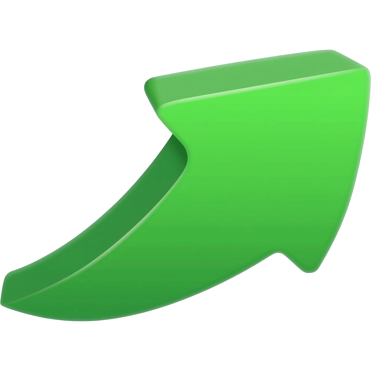 seta  voltar verde emoji
