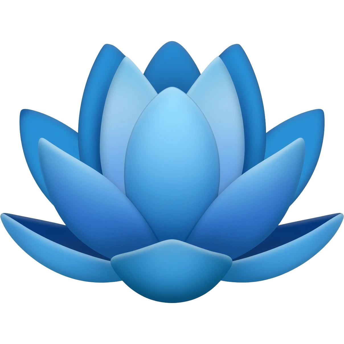 blue loutus emoji