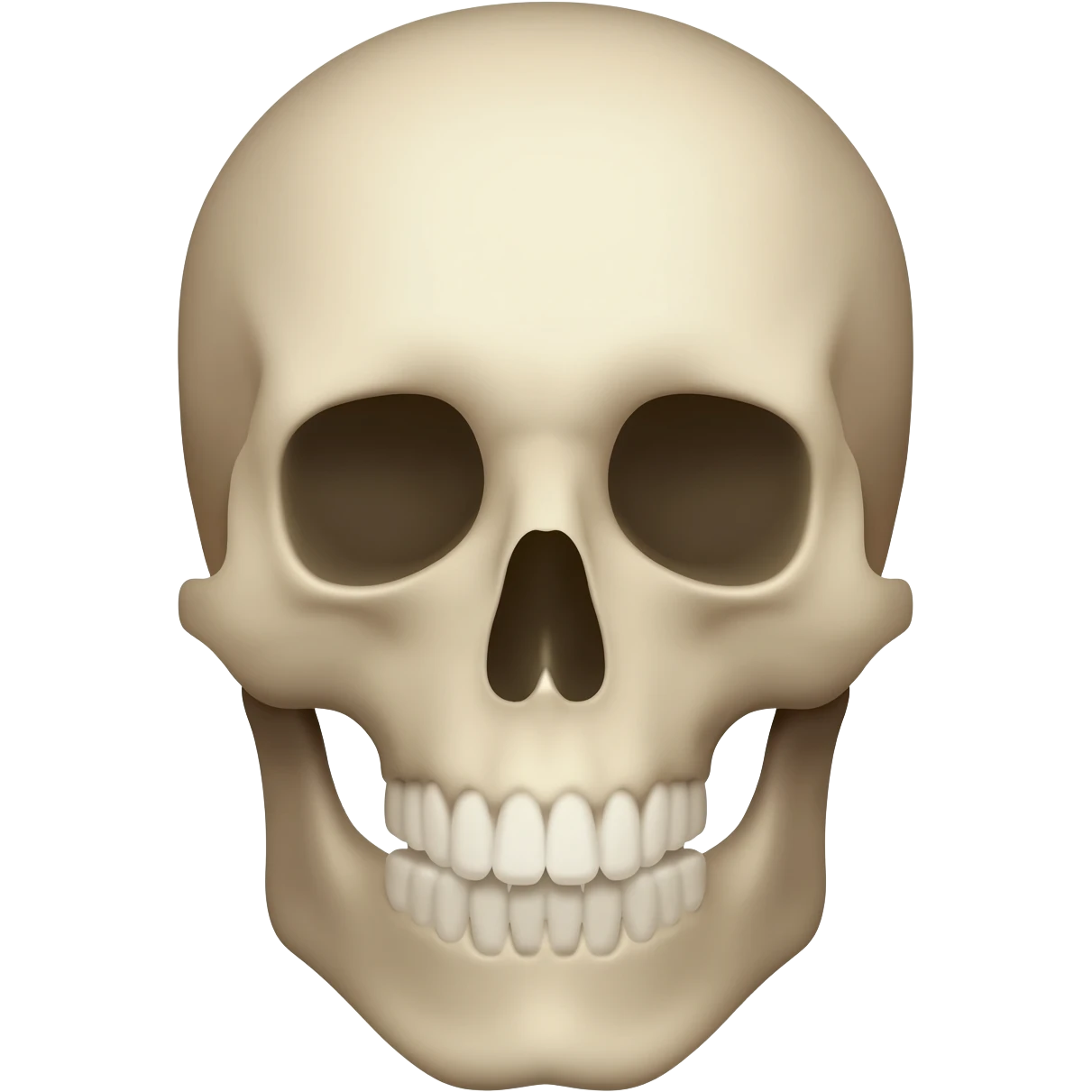 Skull face emoji