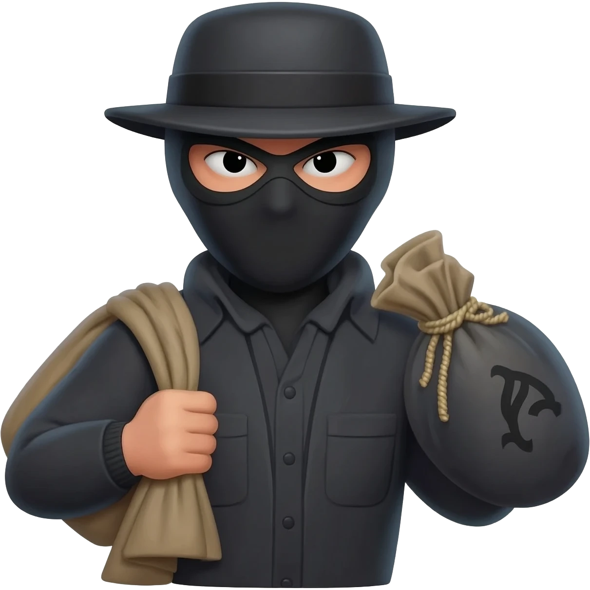 Эмодзи вора с мешком 💰 emoji