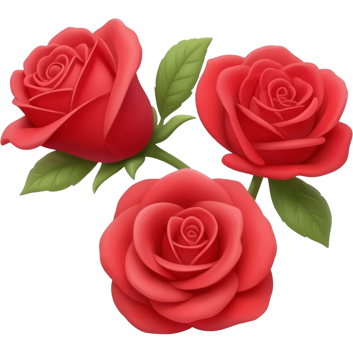 Roses red emoji