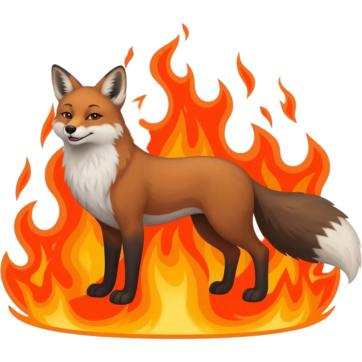 fire fox emoji