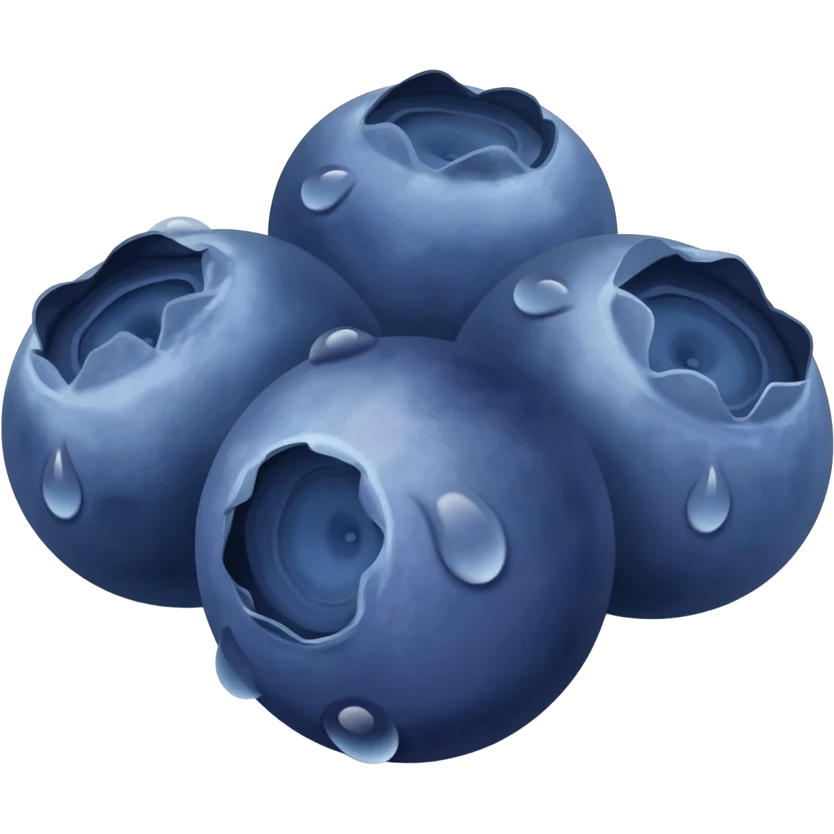 Blueberries🫐 emoji