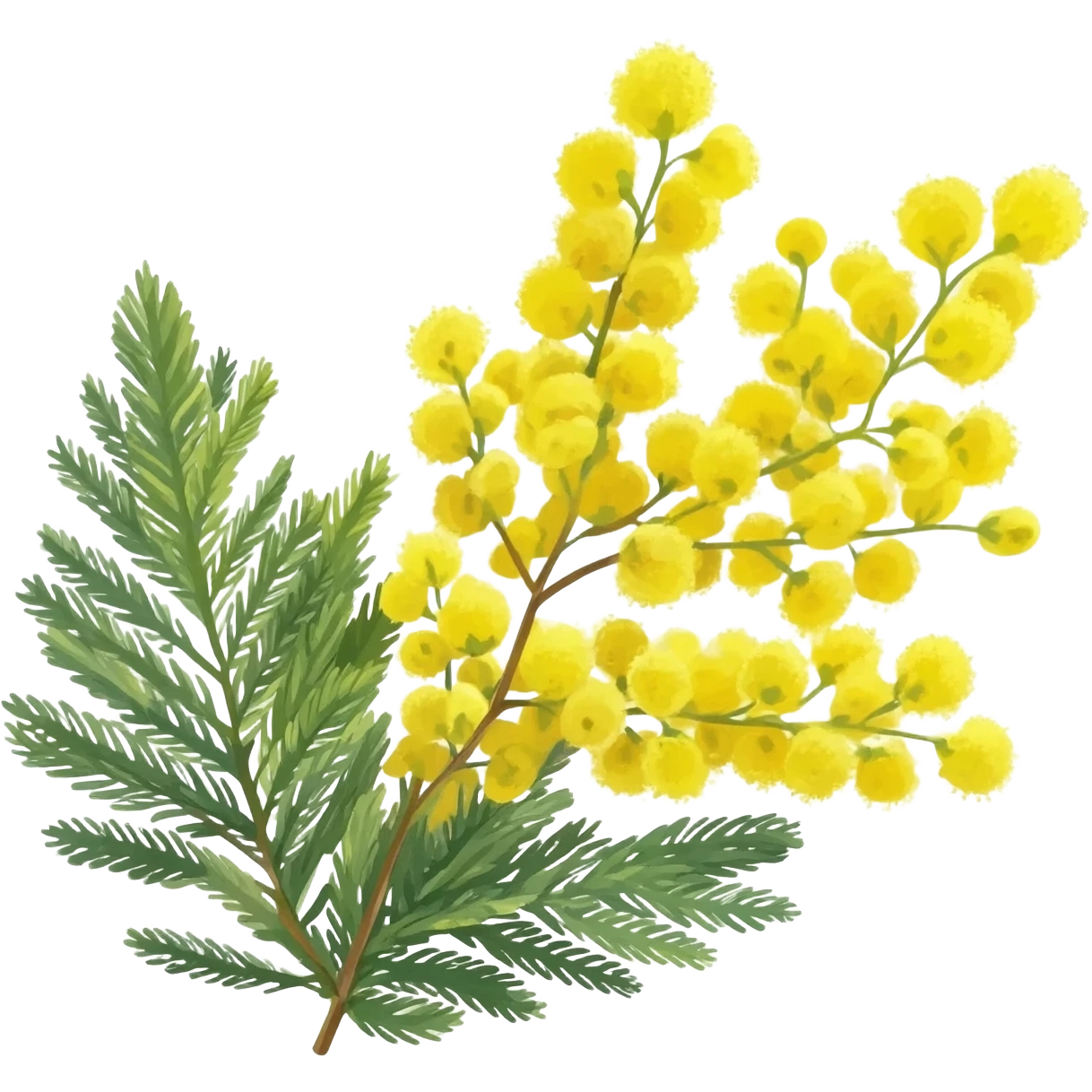 Mimosa emoji