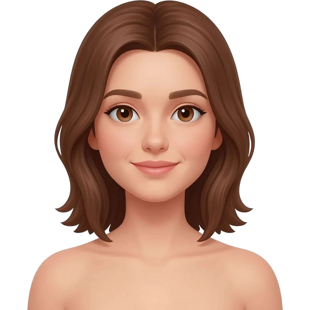 A naked sexy 19 year old female emoji