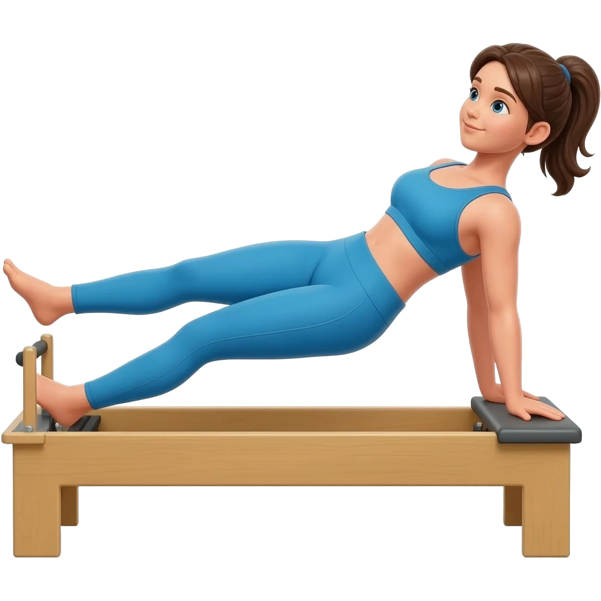 Blue Pilates emoji