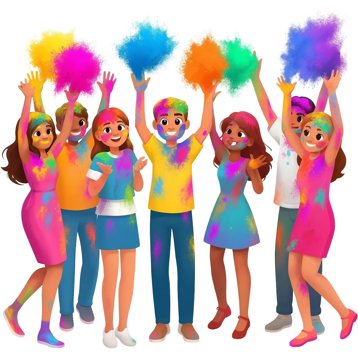 Holi emoji