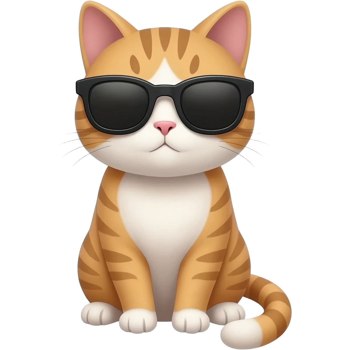 Cat wearing sunglasses emoji