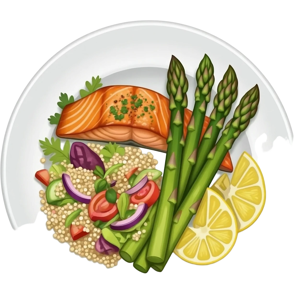 Yummy dinner emoji