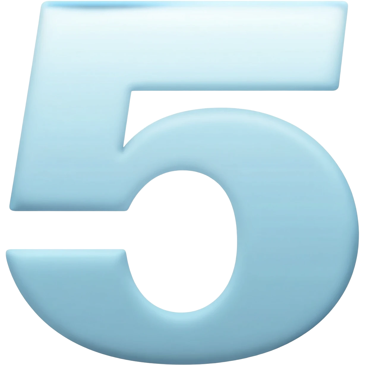 number 5 emoji