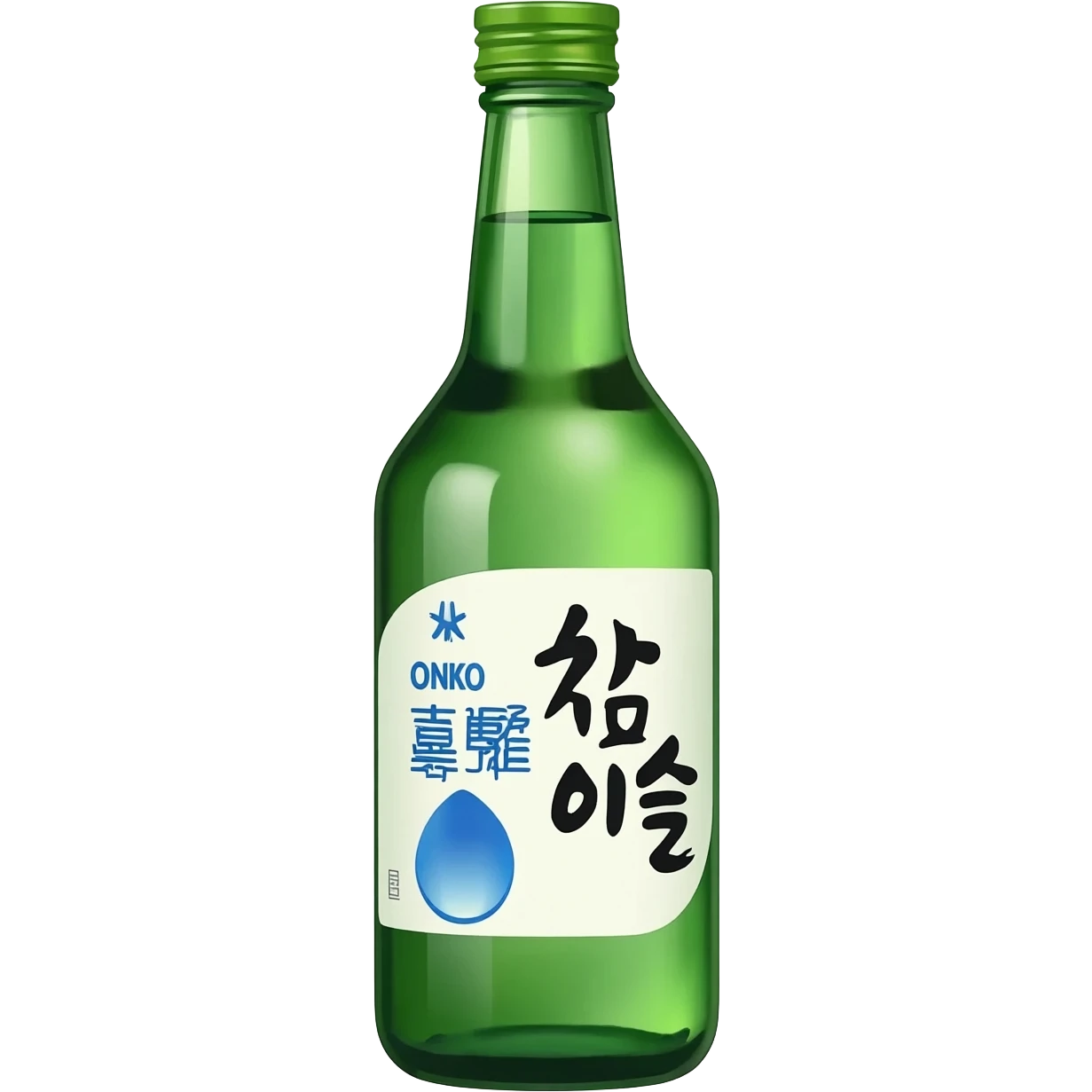 진로 소주 emoji