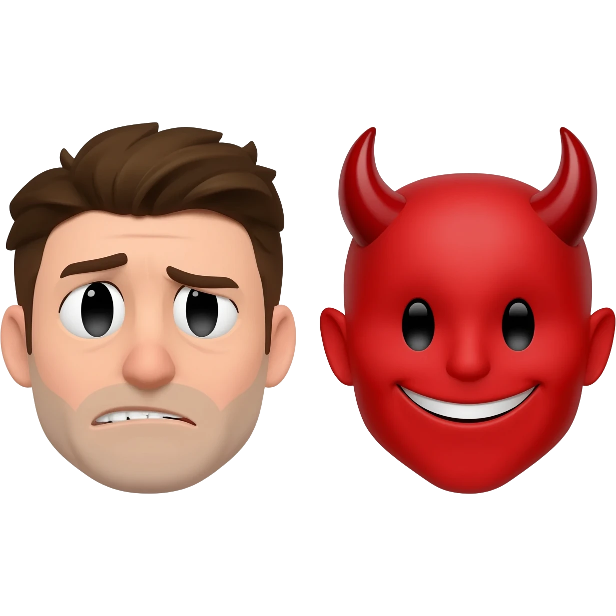 😬😈 emoji