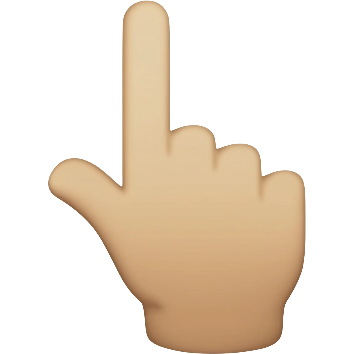Pointer emoji