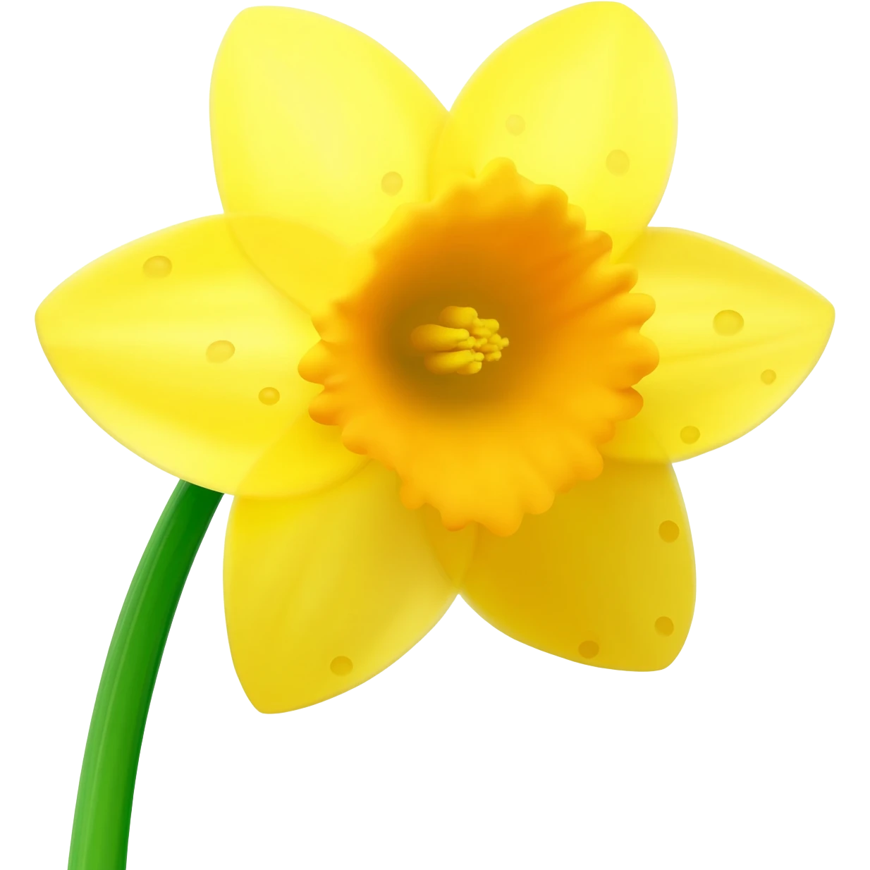 Daffodil emoji