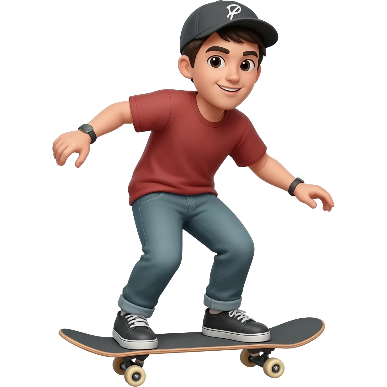 Riding on top emoji