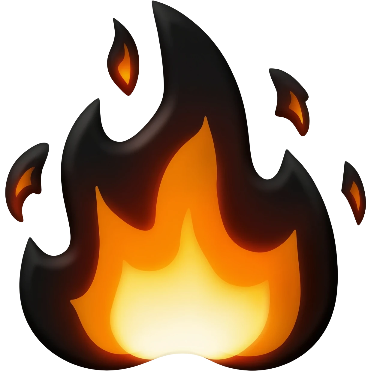 Black Flame emoji