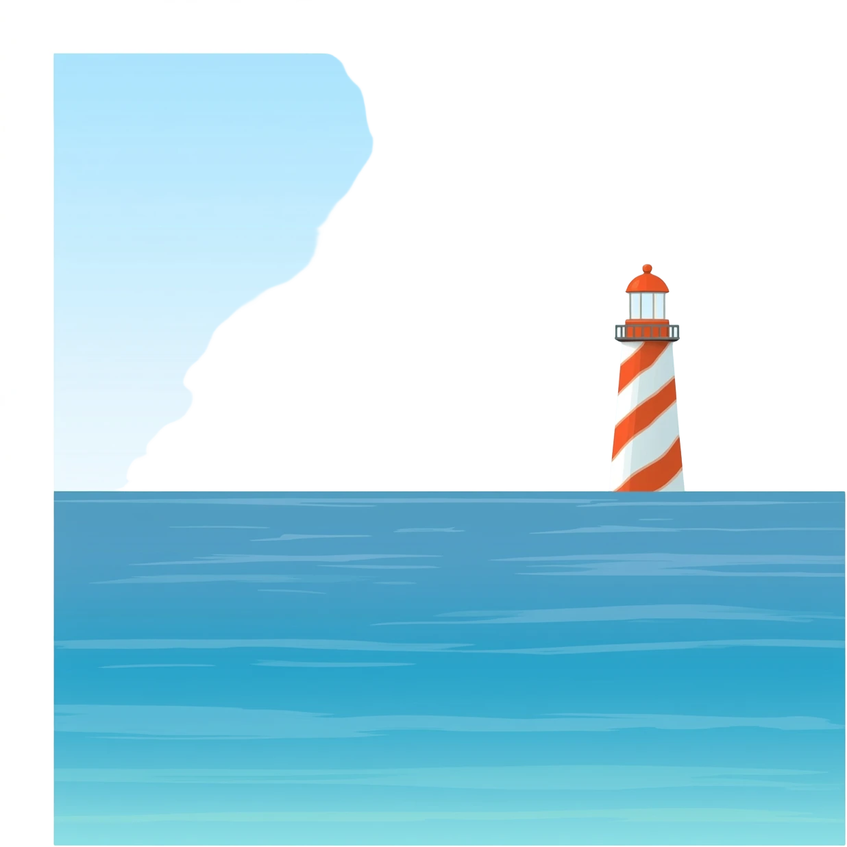 Lighthouse sea emoji