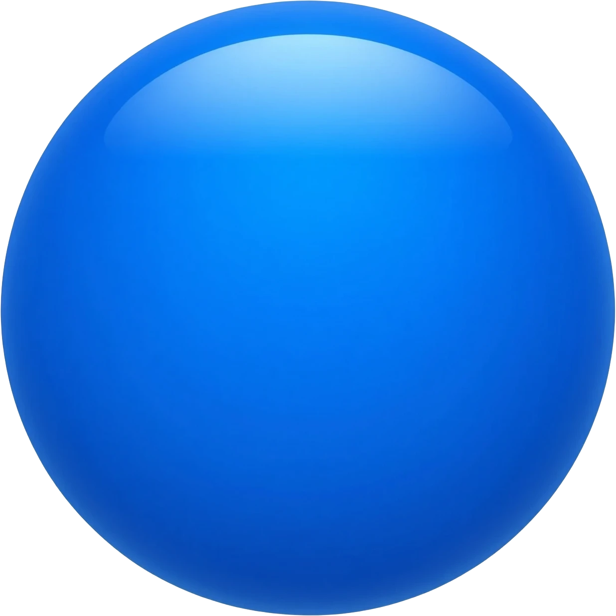 Blue emoji