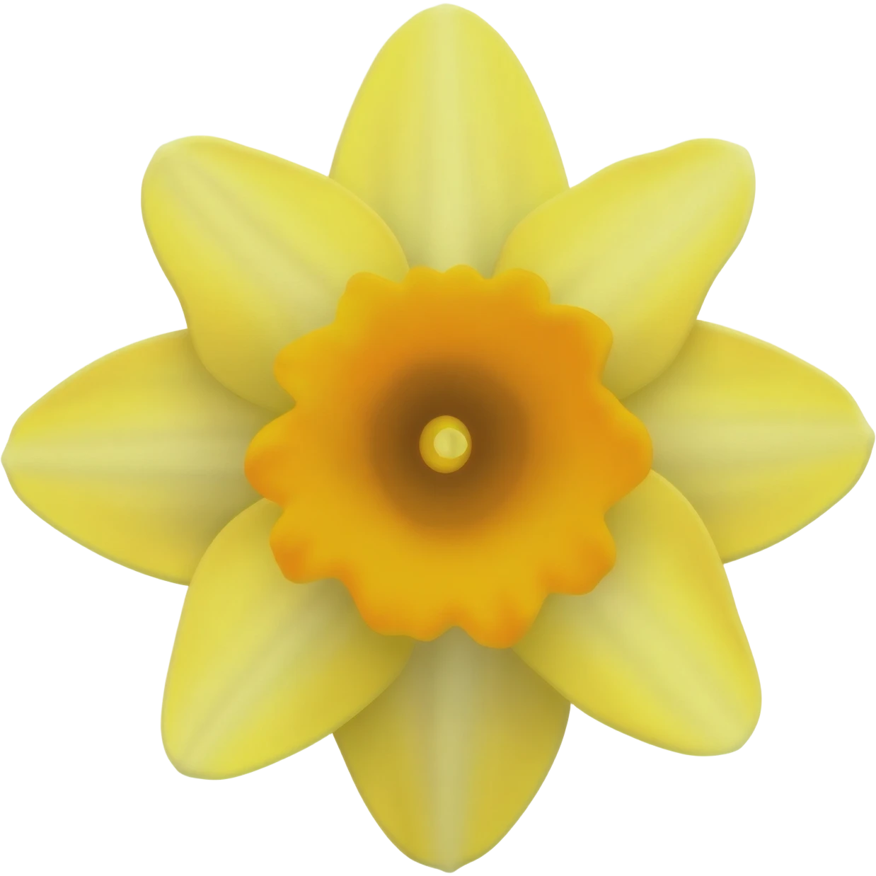 Daffodil emoji