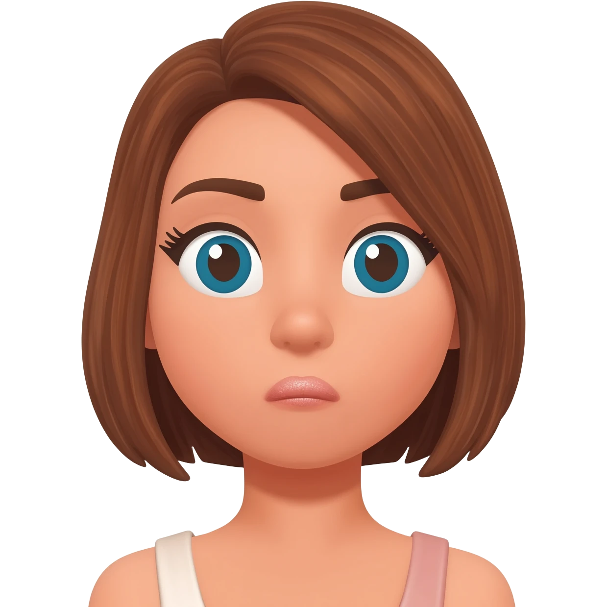 Woman giving a blowjob emoji