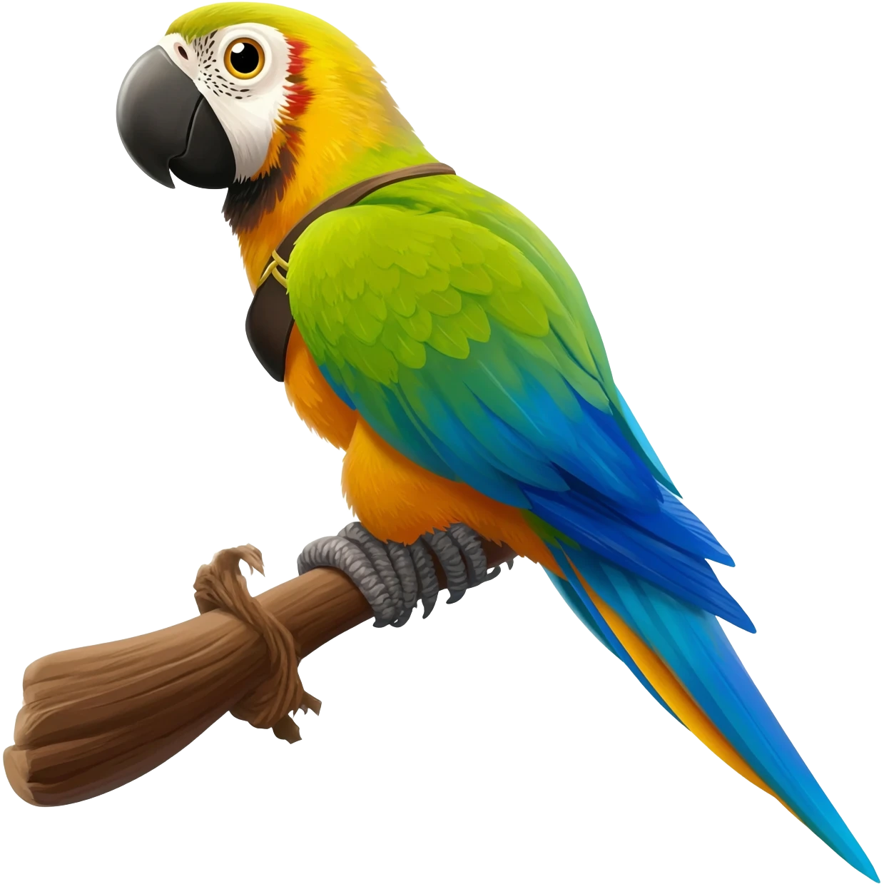 pirate and parrot emoji