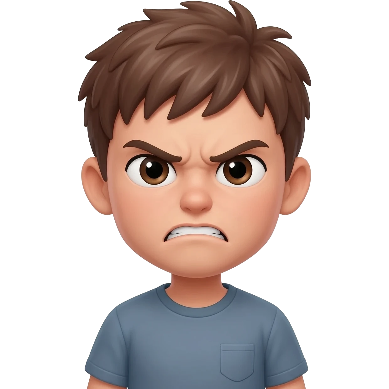 angry boy emoji