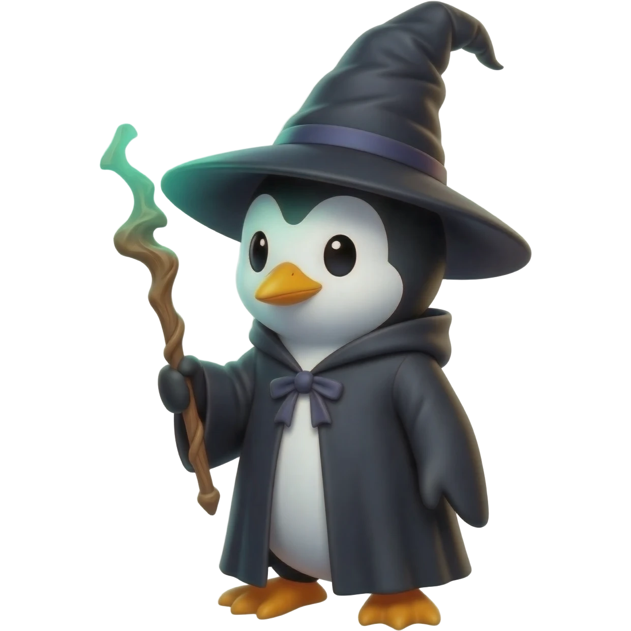 Penguin Wizard emoji