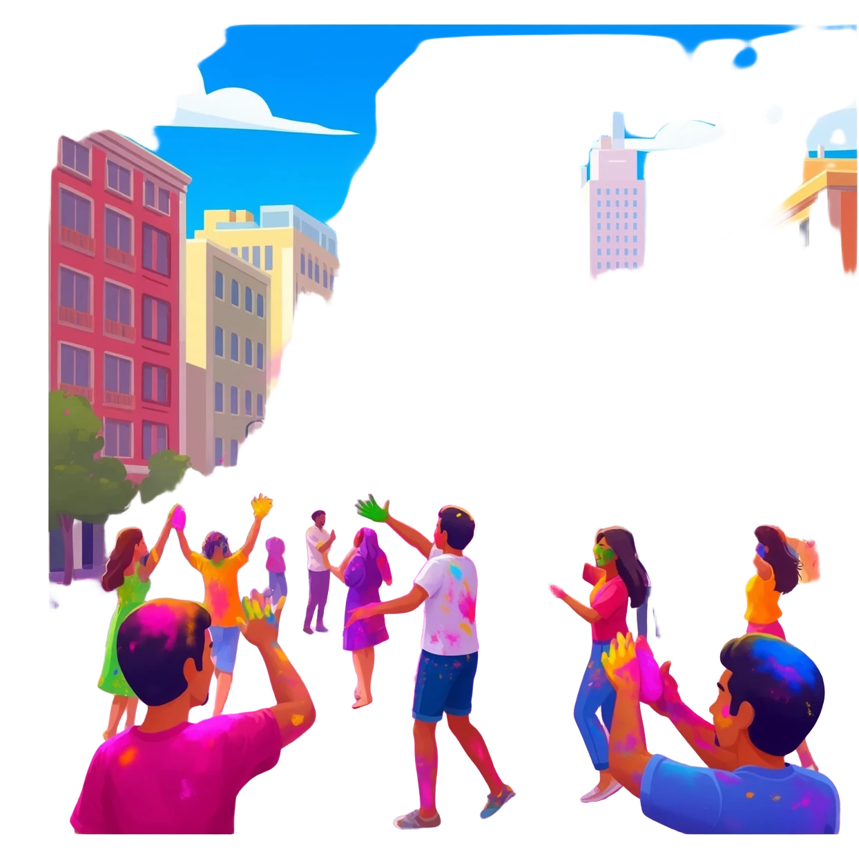 Holi emoji