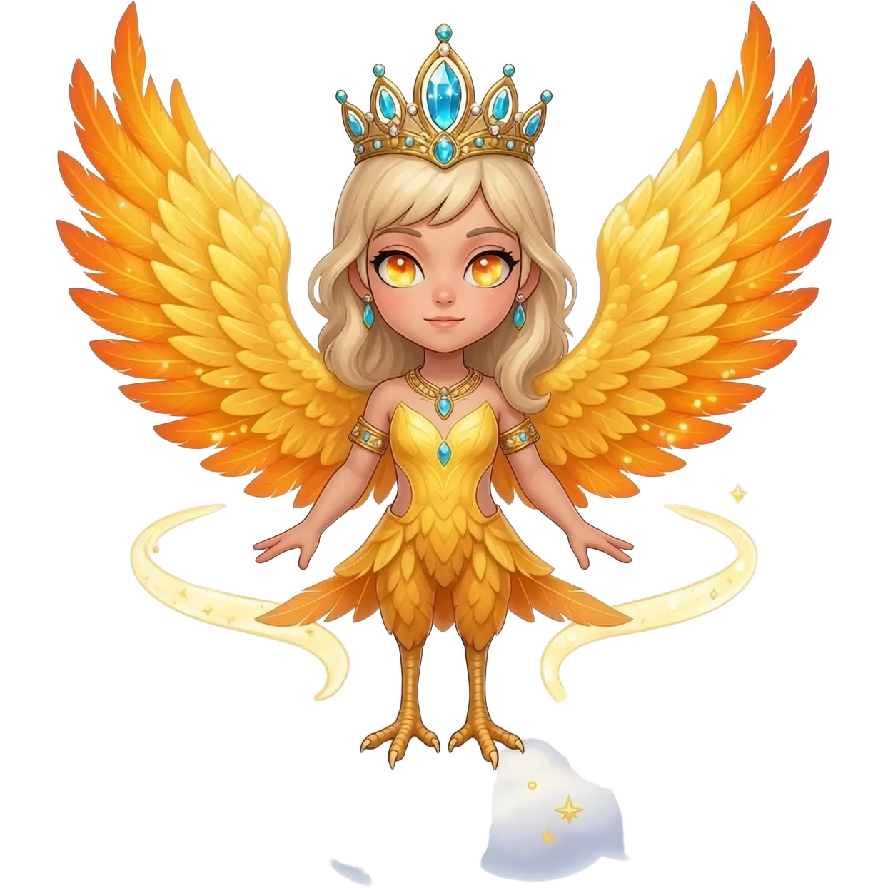 32. celestial phoenix queen emoji