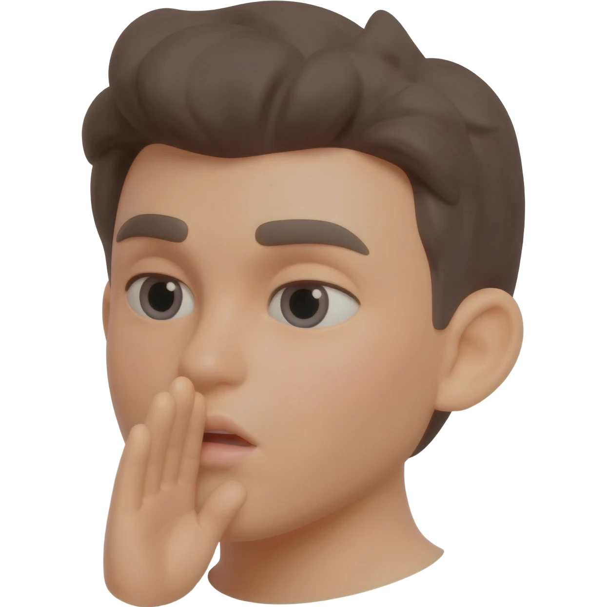 whisper emoji