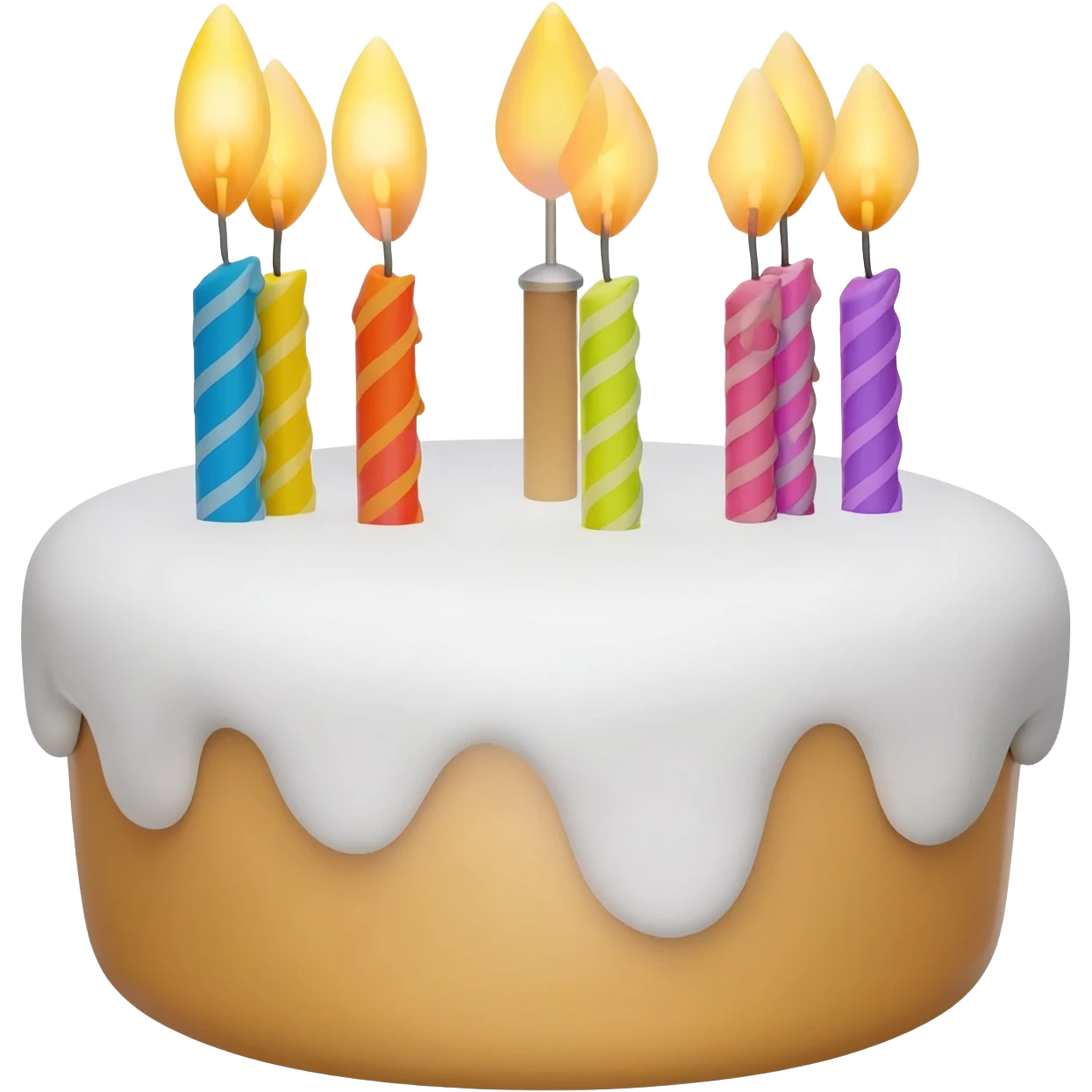Birthday cake emoji