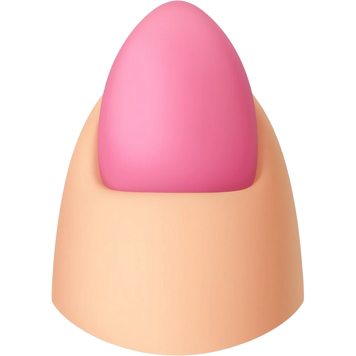Pink touch emoji