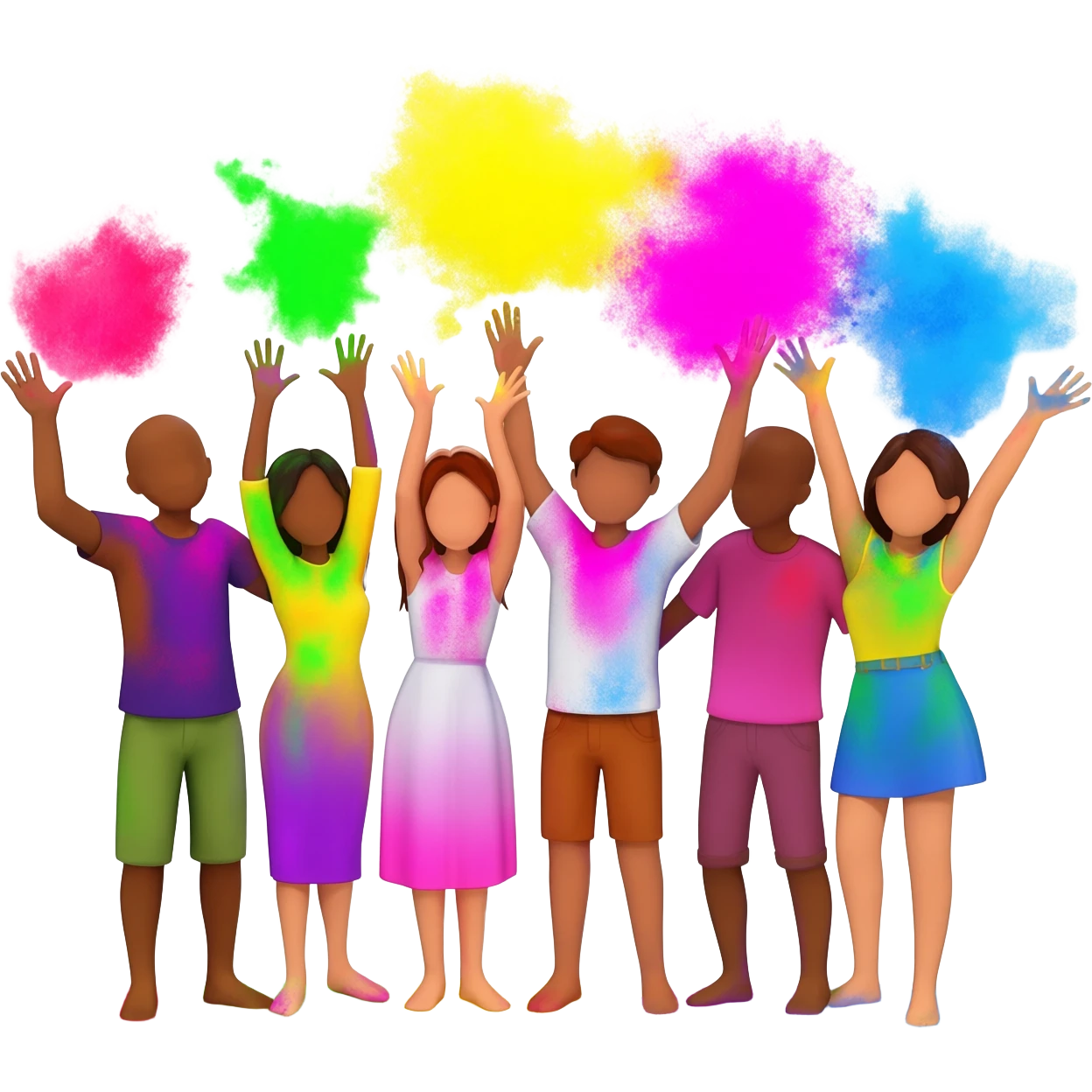 Holi emoji