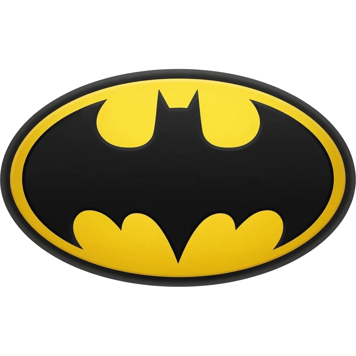 Batman logo emoji