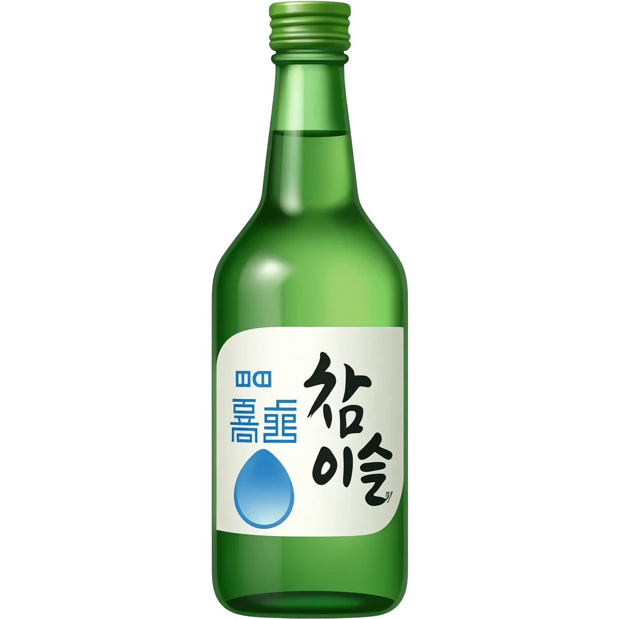 진로 소주 emoji