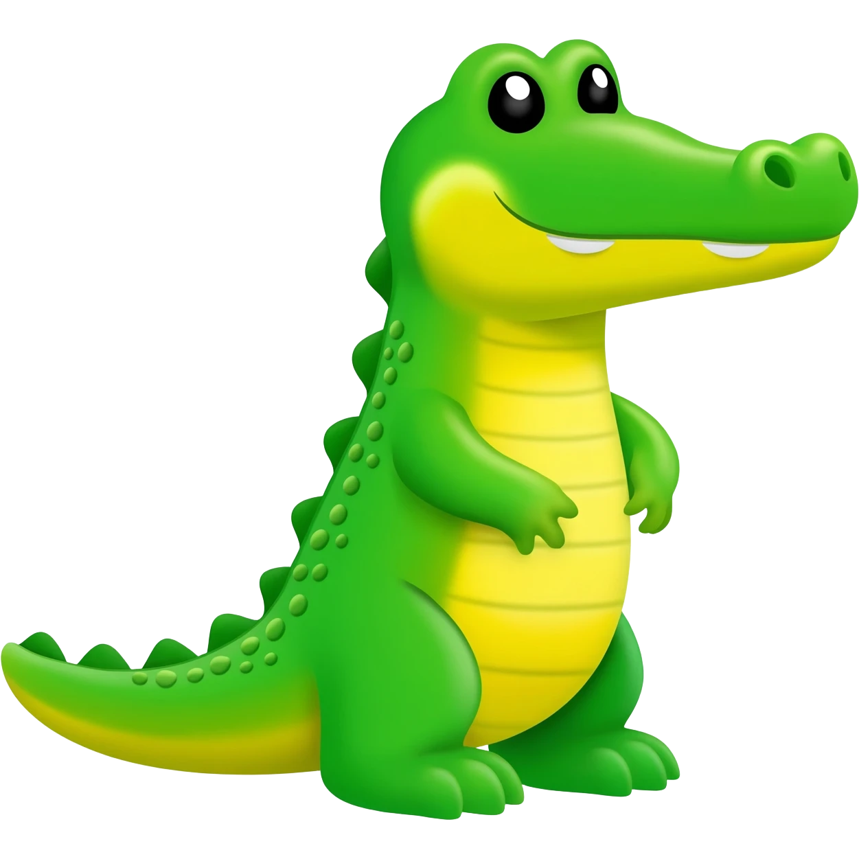 Cute crocodile emoji