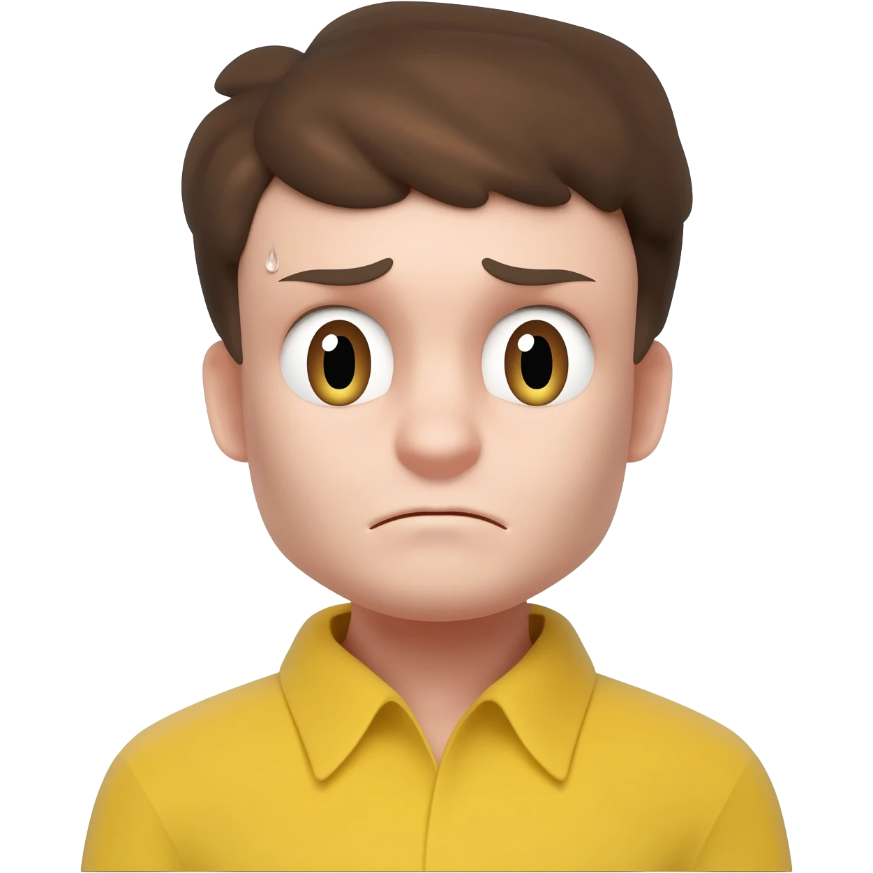 Embarrassed emoji