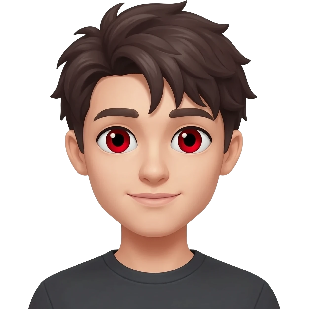 Red eyes emoji