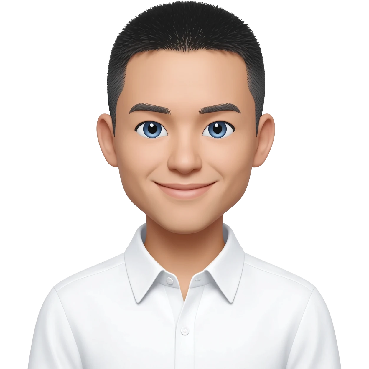 Blonde asian guy emoji