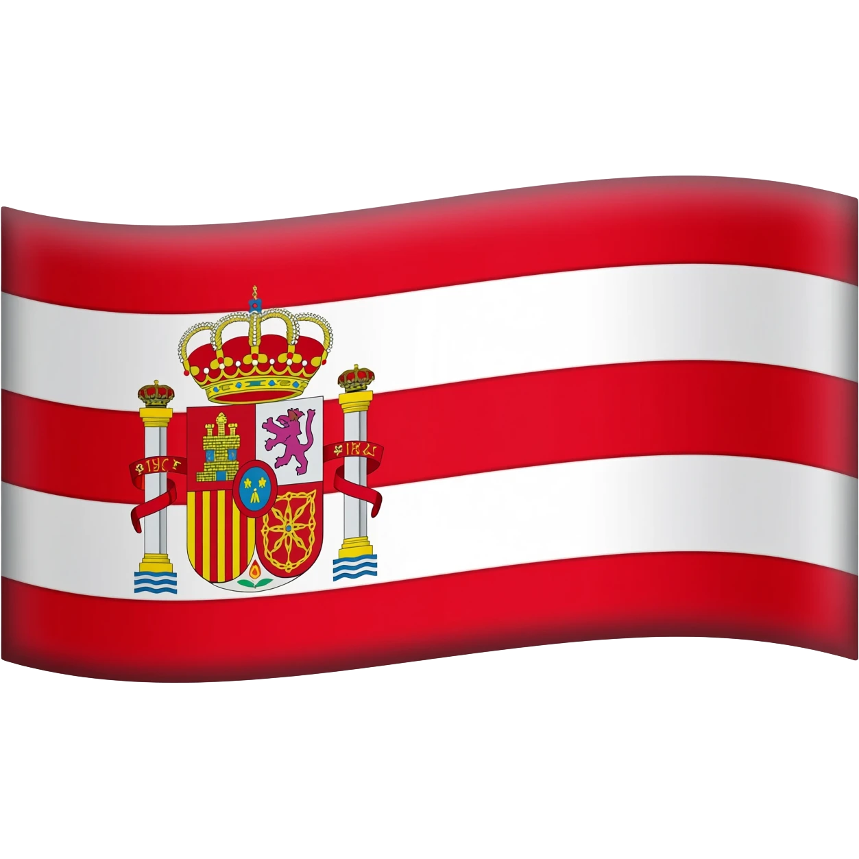 Bandera de los tercios españoles emoji