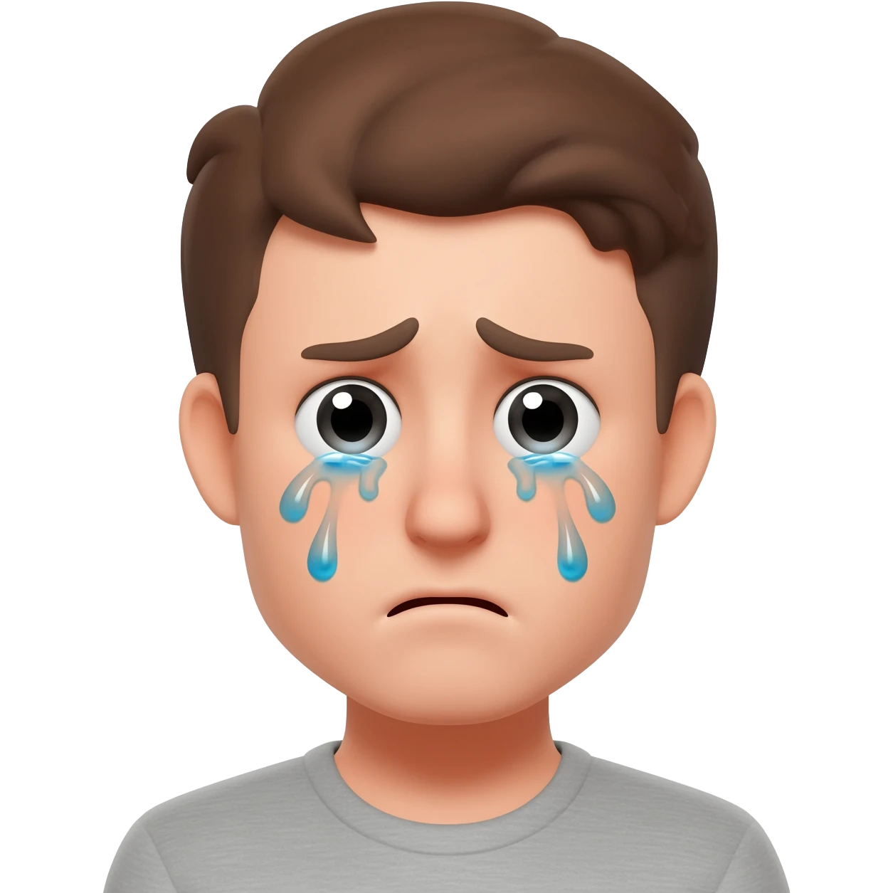 llorando frustrado emoji