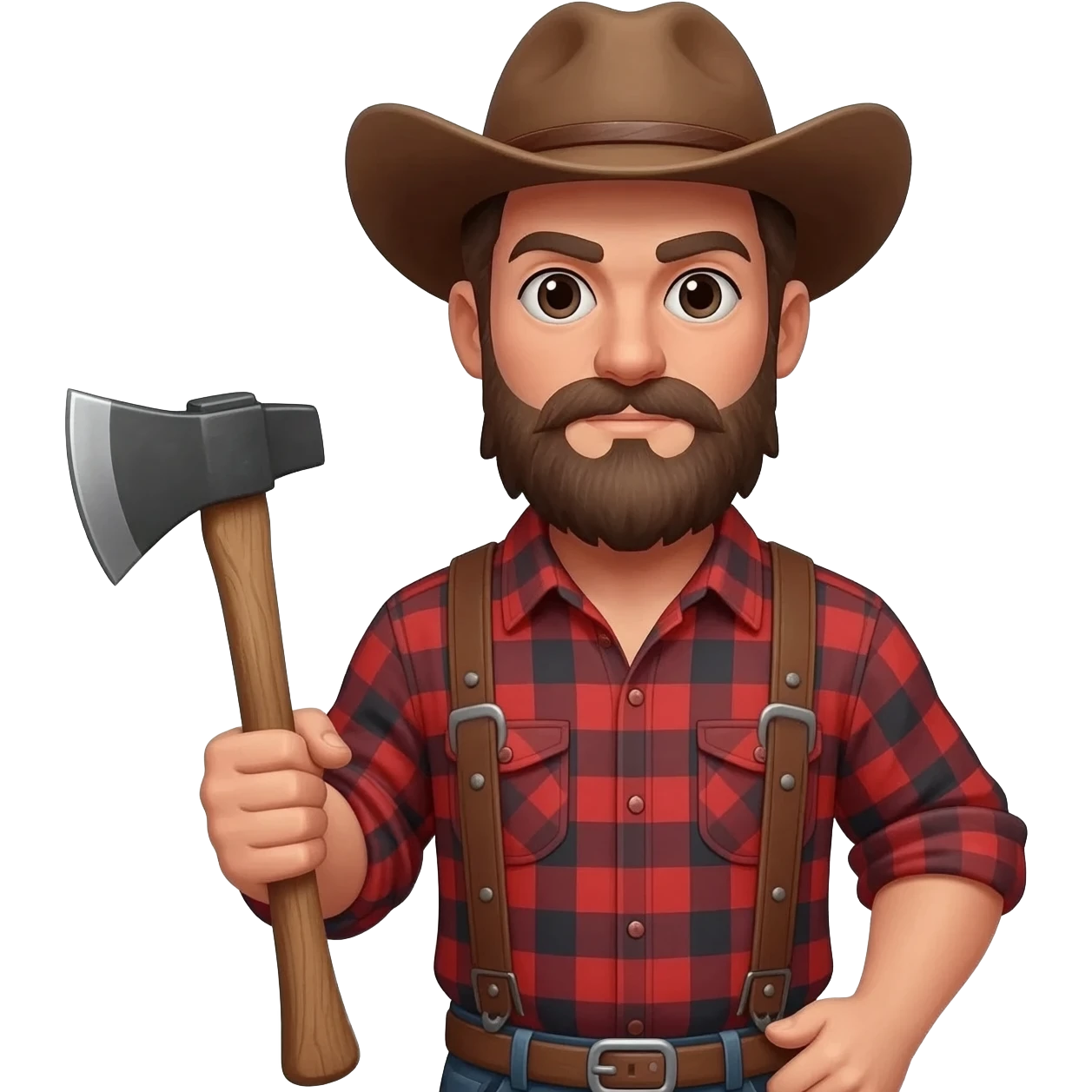lumberjack emoji
