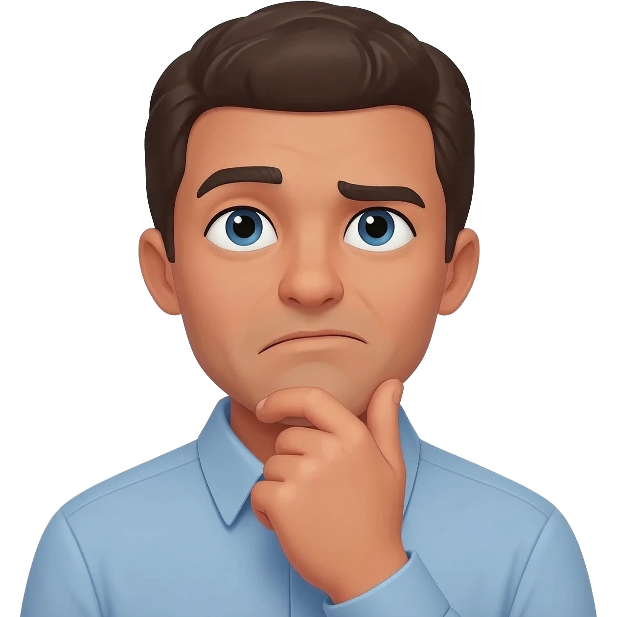 deciding emoji
