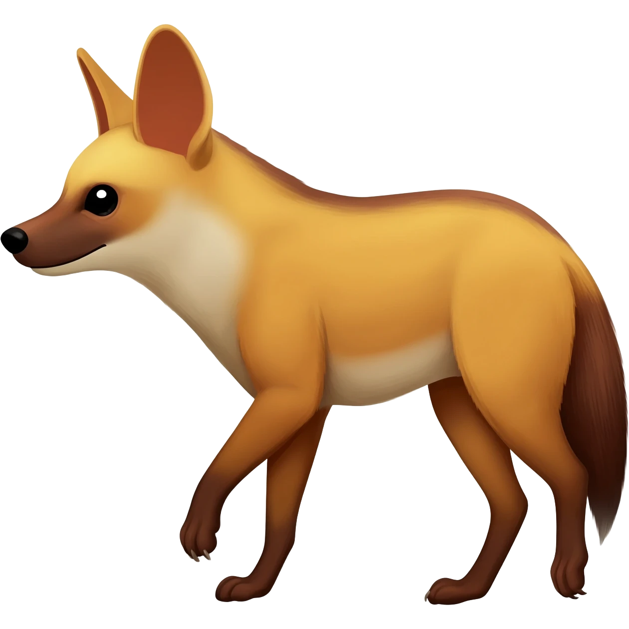 Aardwolf emoji