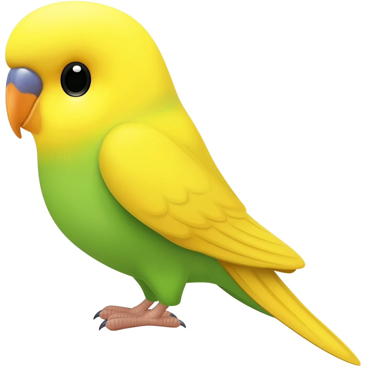 Yellow budgie emoji