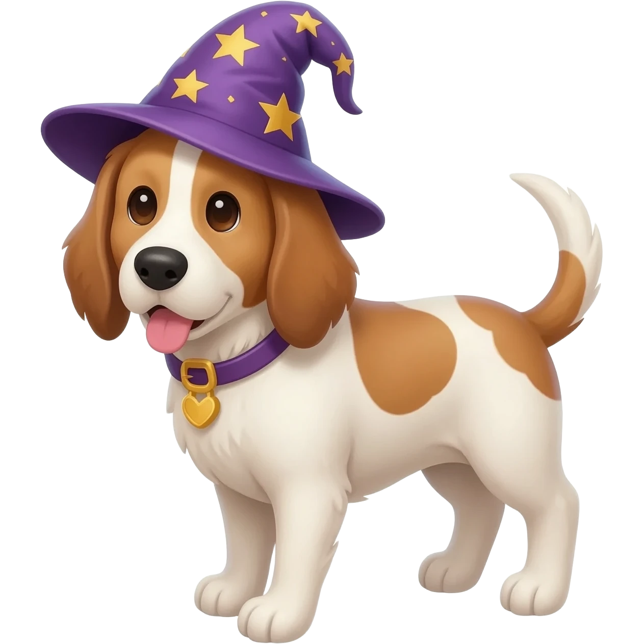 Dog wizard emoji