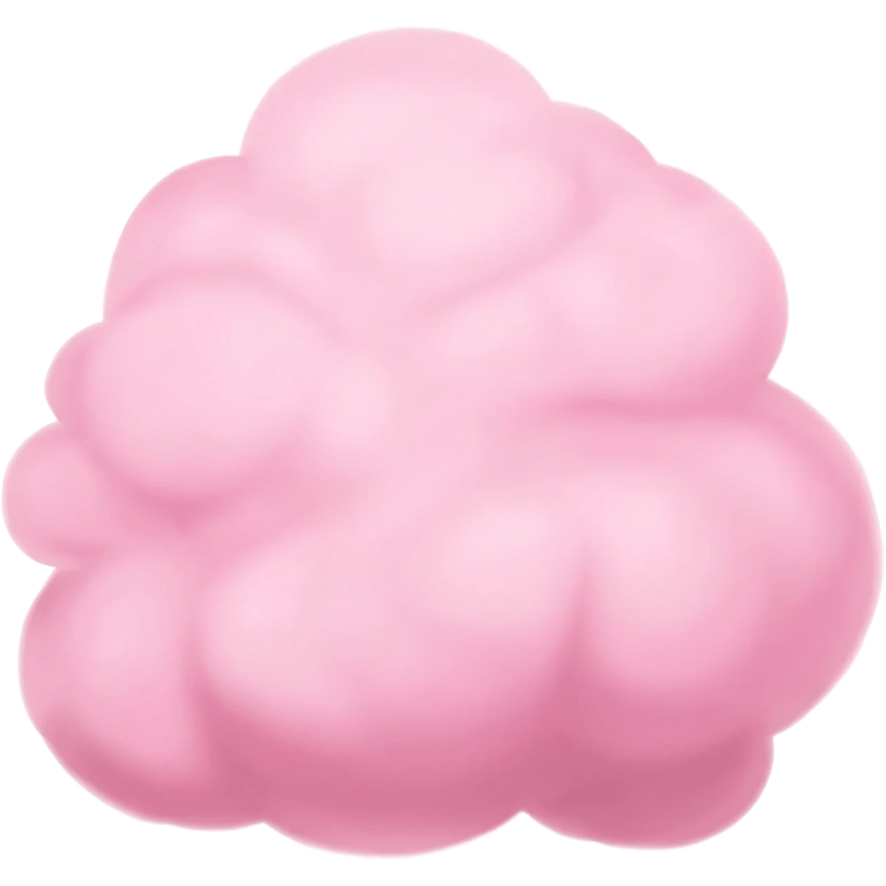Candy floss emoji