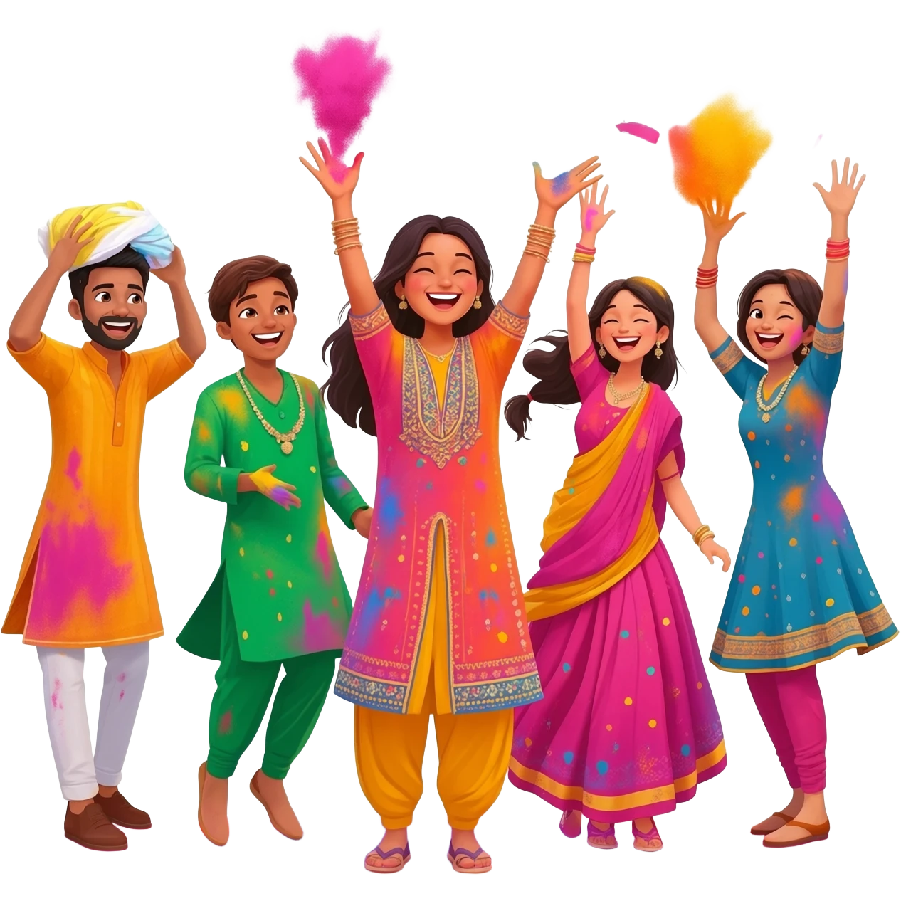 Holi emoji