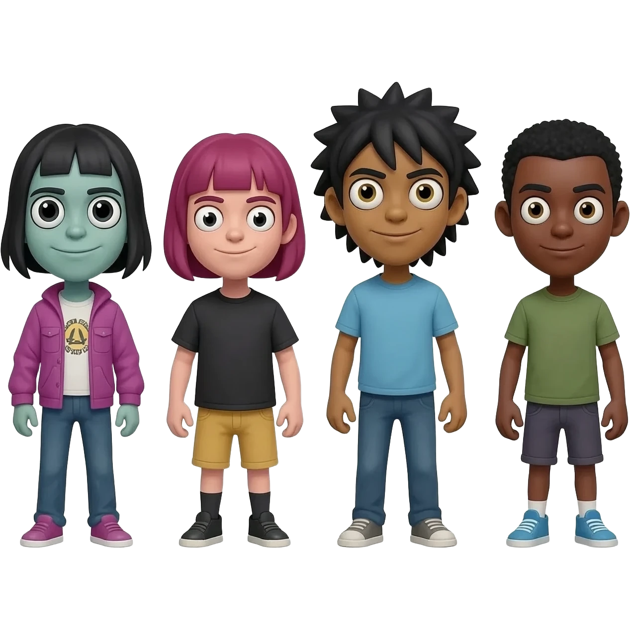 gorillaz 2-d emoji