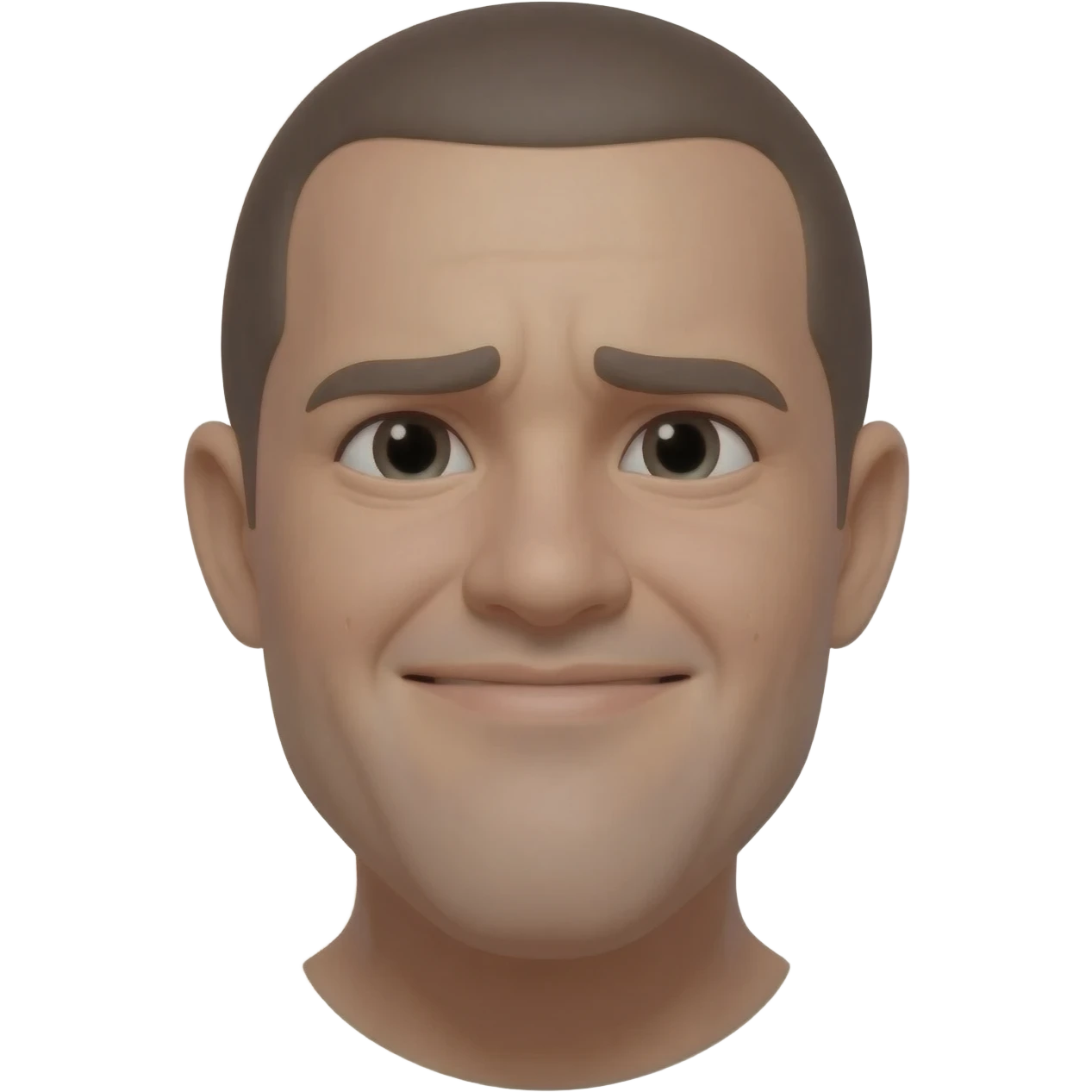 웃지 않는데 웃는 모습 emoji